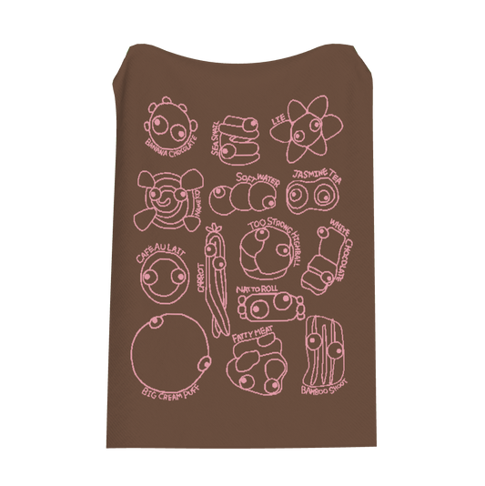【樺澤まどか】オリジナルキャラクターのニットブランケット