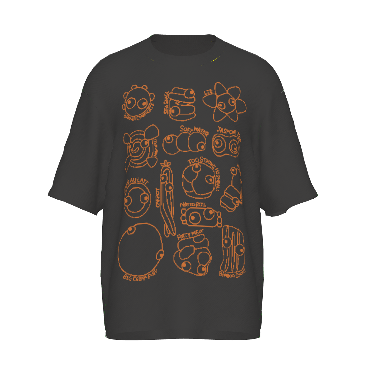 【樺澤まどか】オリジナルキャラクターの半袖ニットシャツ
