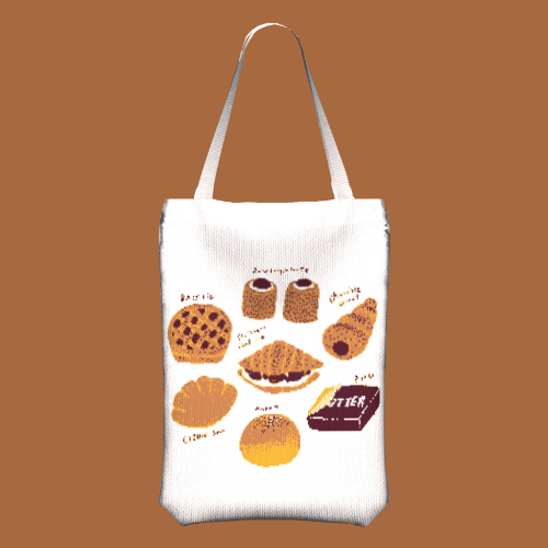 Bread Collection' White Knitted Bag