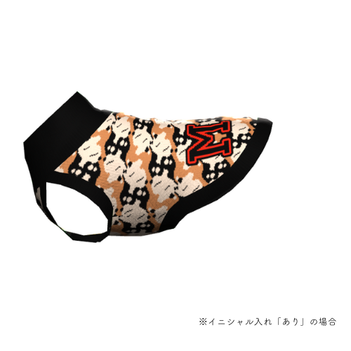チワワフェイス柄 ドッグセーター