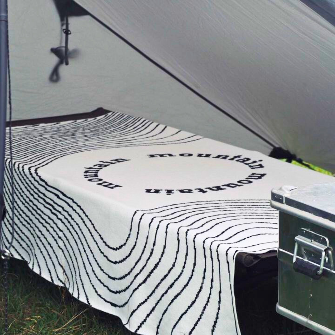 furu camp / ニットブランケット
