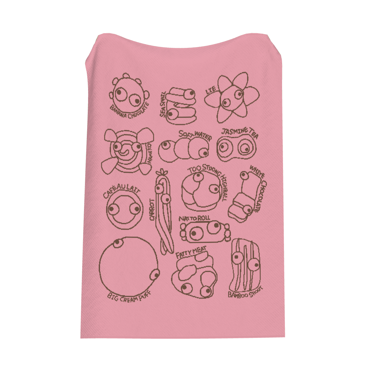 【樺澤まどか】オリジナルキャラクターのニットブランケット