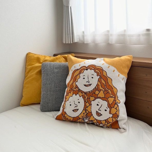 sunflower cushion cover