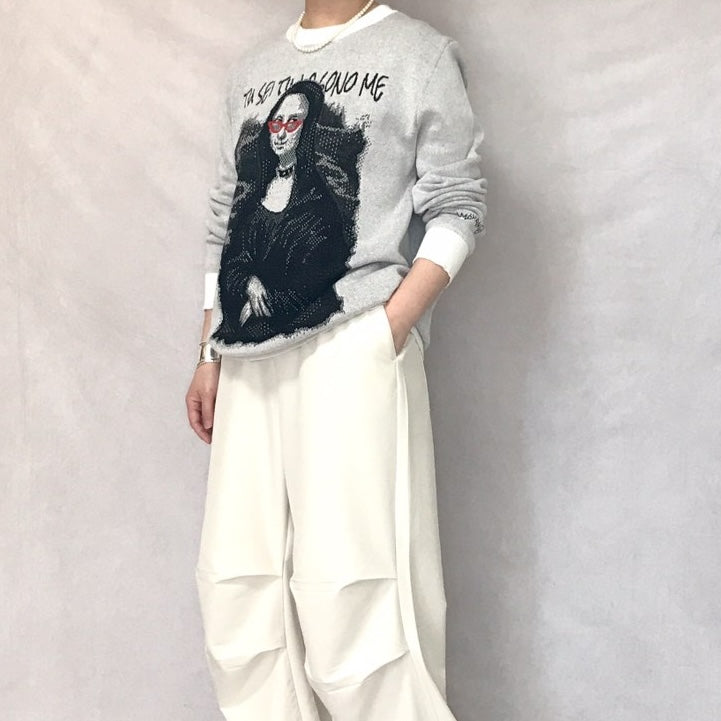 rock Mona Lisa / ニットセーター