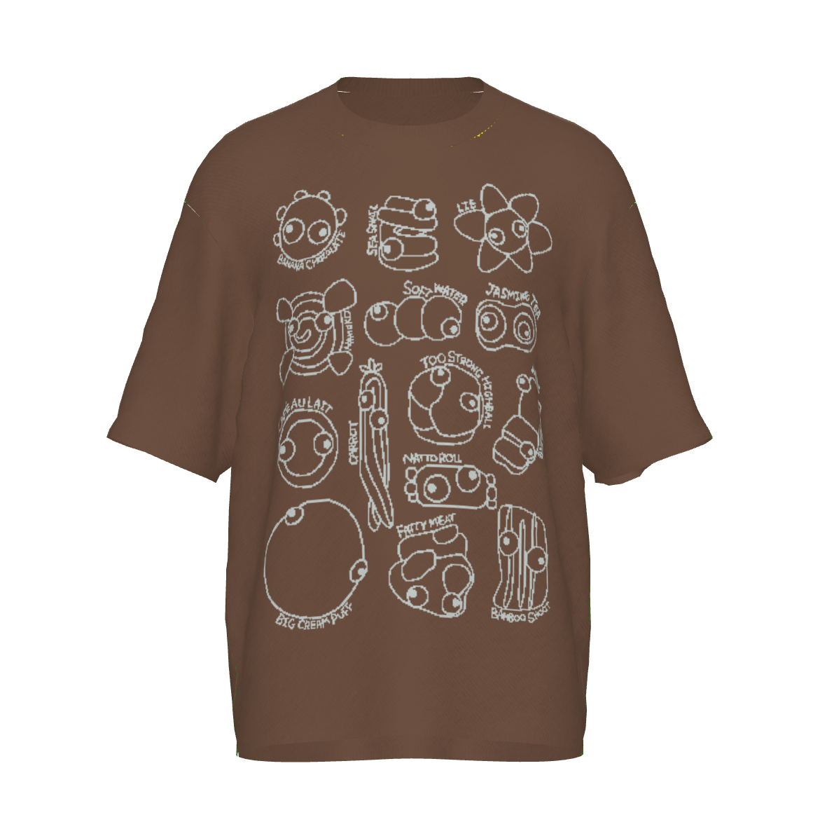 【樺澤まどか】オリジナルキャラクターの半袖ニットシャツ