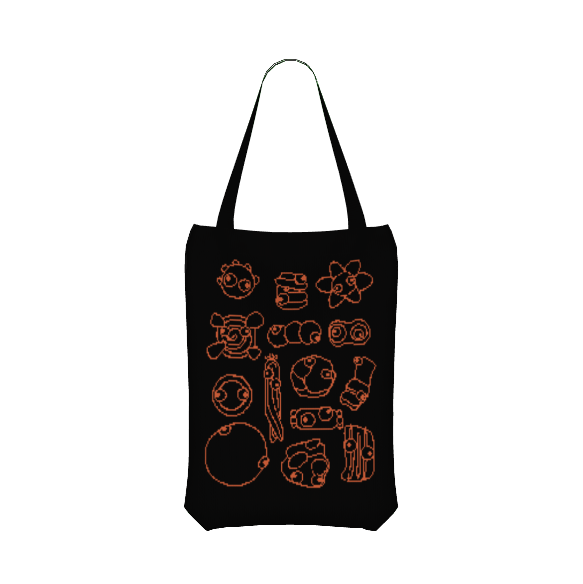 【樺澤まどか】オリジナルキャラクターのニットバッグ