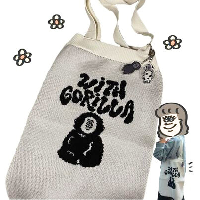 with Gorilla / tote bag