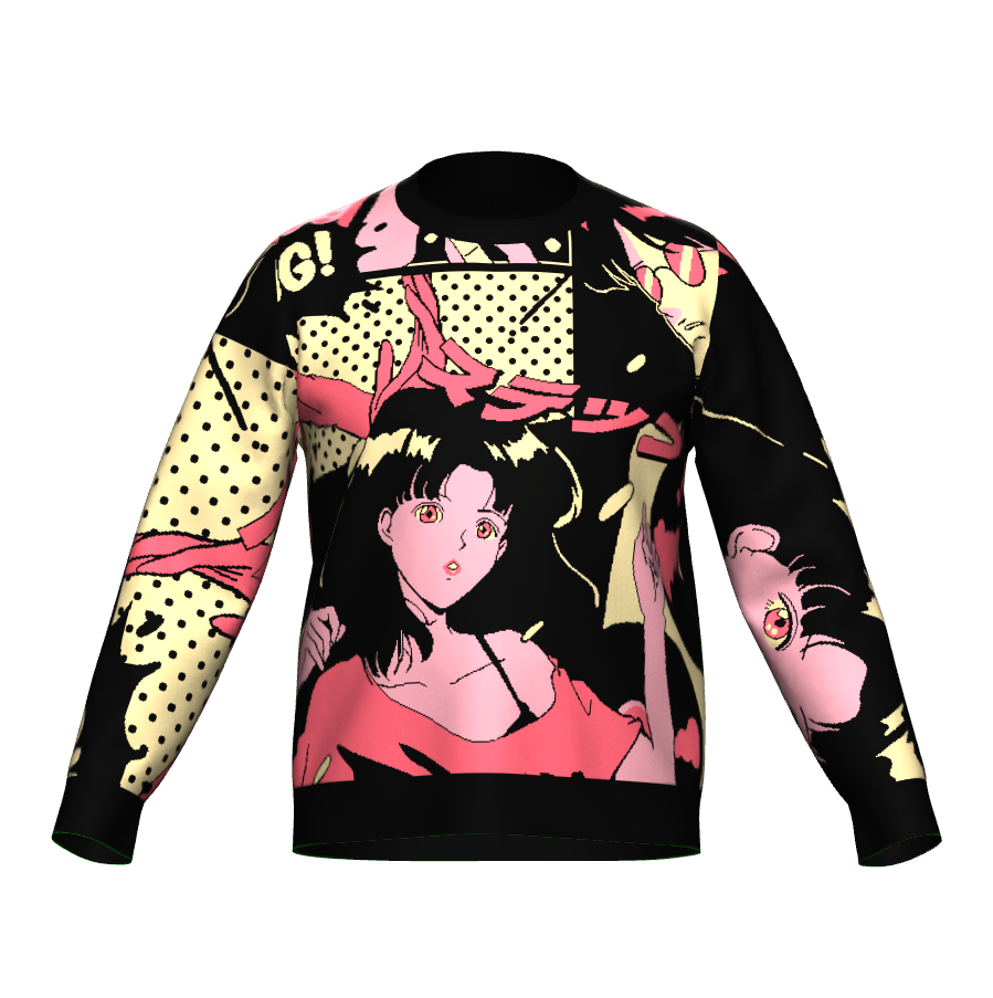 chao!COMICS / knit sweater