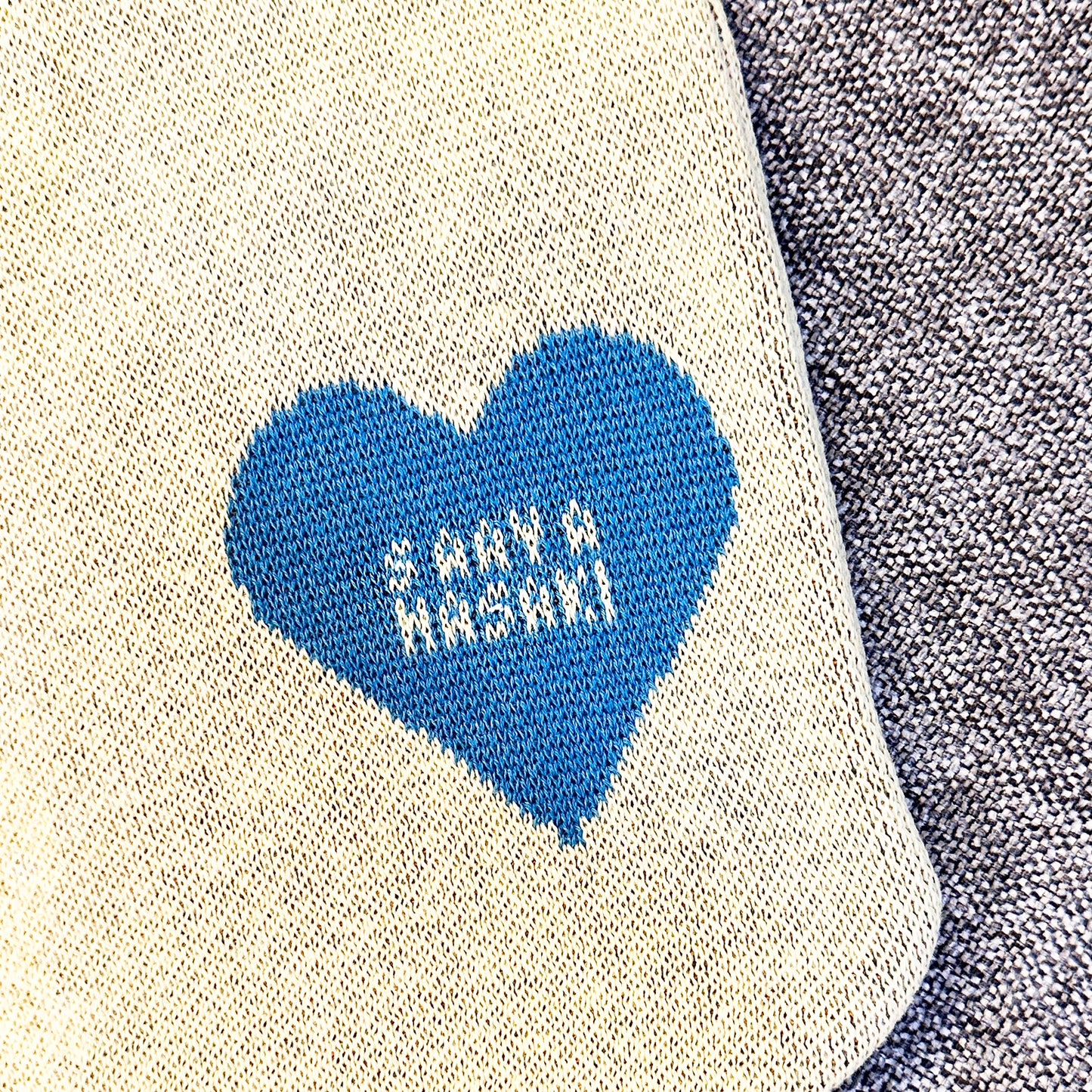 Heart Girl / Knit Bag