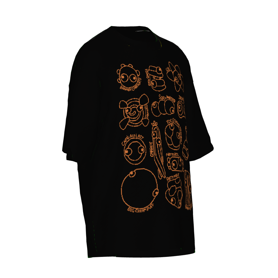 【樺澤まどか】オリジナルキャラクターの半袖ニットシャツ