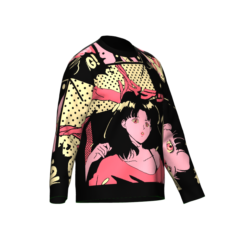 chao!COMICS / knit sweater