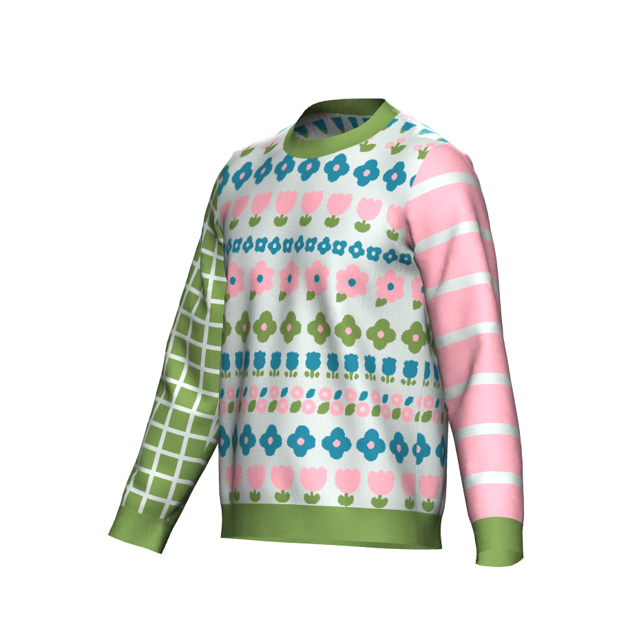 Flower Mix Knit