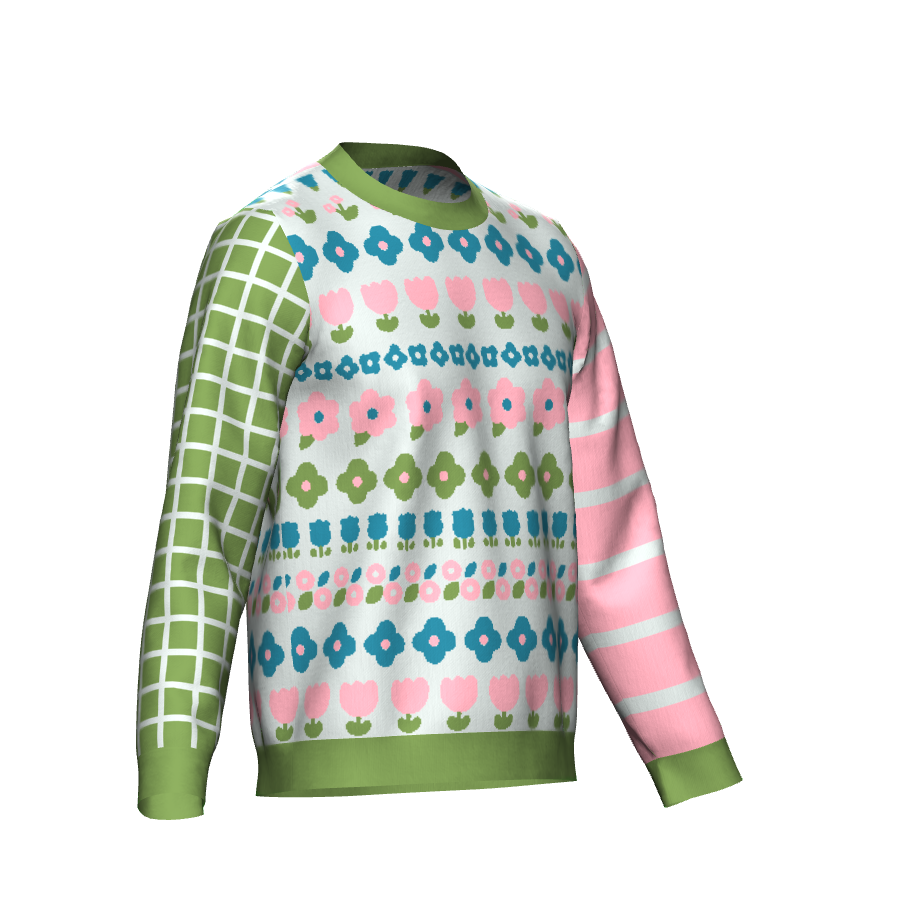Flower Mix Knit