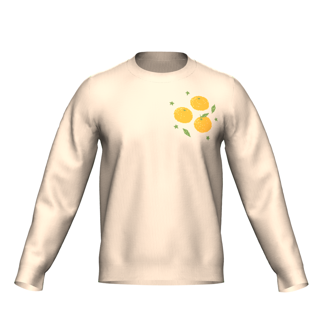 Original knit sweater/Mikan (raddiey)