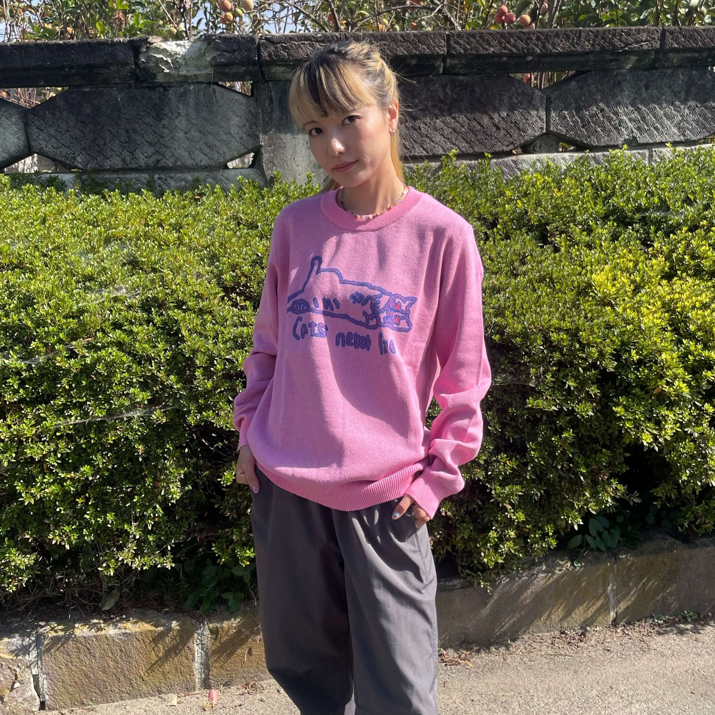 樺澤まどか】横たわる恭介の長袖ニットセーター – knitbase - ニット