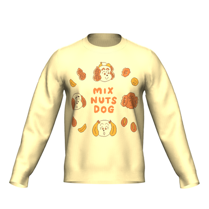 MIX NUTS DOG / ニットセーター